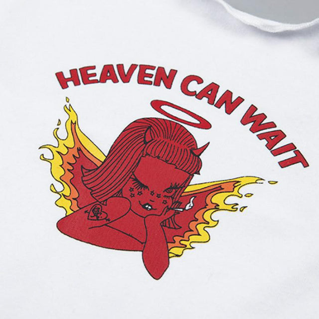 Heaven Can Wait Strappy Crop Top