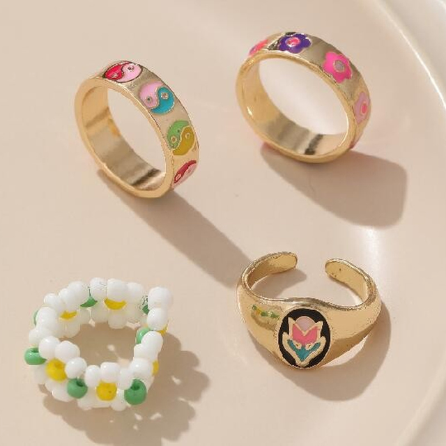 Spring Fever Ring Set