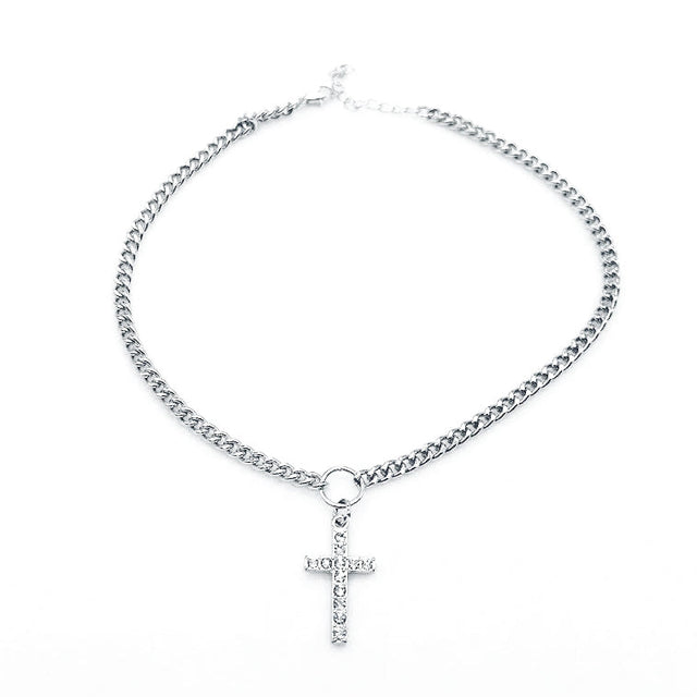 Everyday Sparkle Cross Necklace
